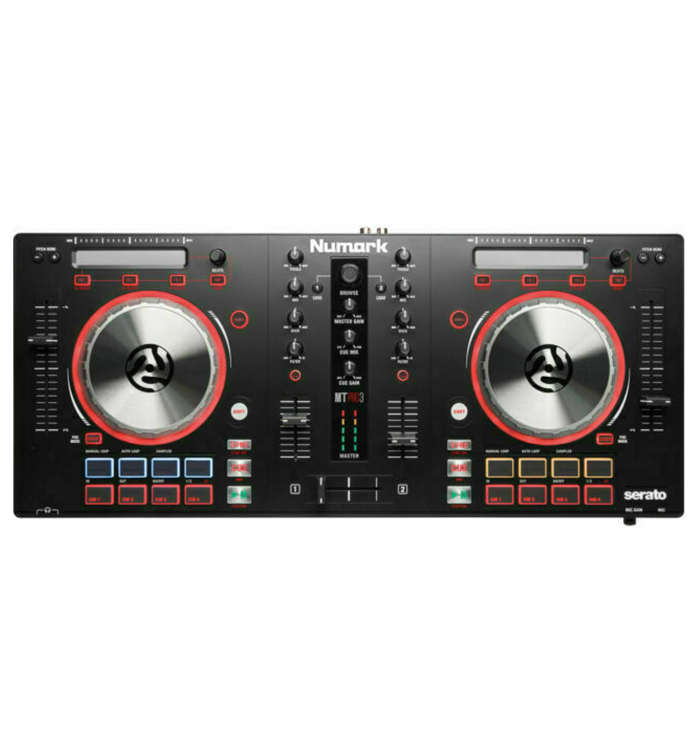 Numark Mixtrack Pro 3 DJ Controller (Black)