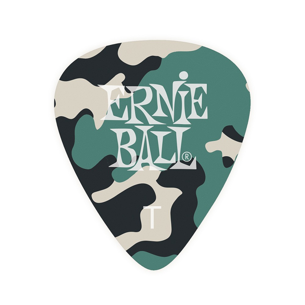 Ernie Ball 9221 Camouflage Guitar Pick (Thin)