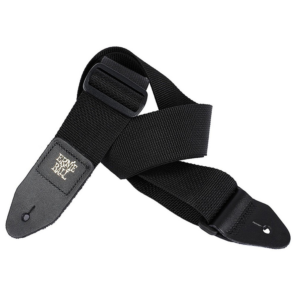 Ernie Ball 4037 Polypro Guitar Strap (Black)