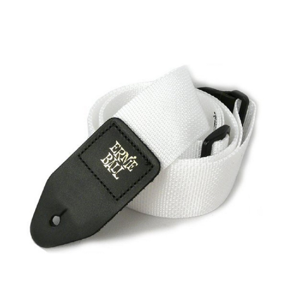 Ernie Ball 4036 Polypro Guitar Strap (White)