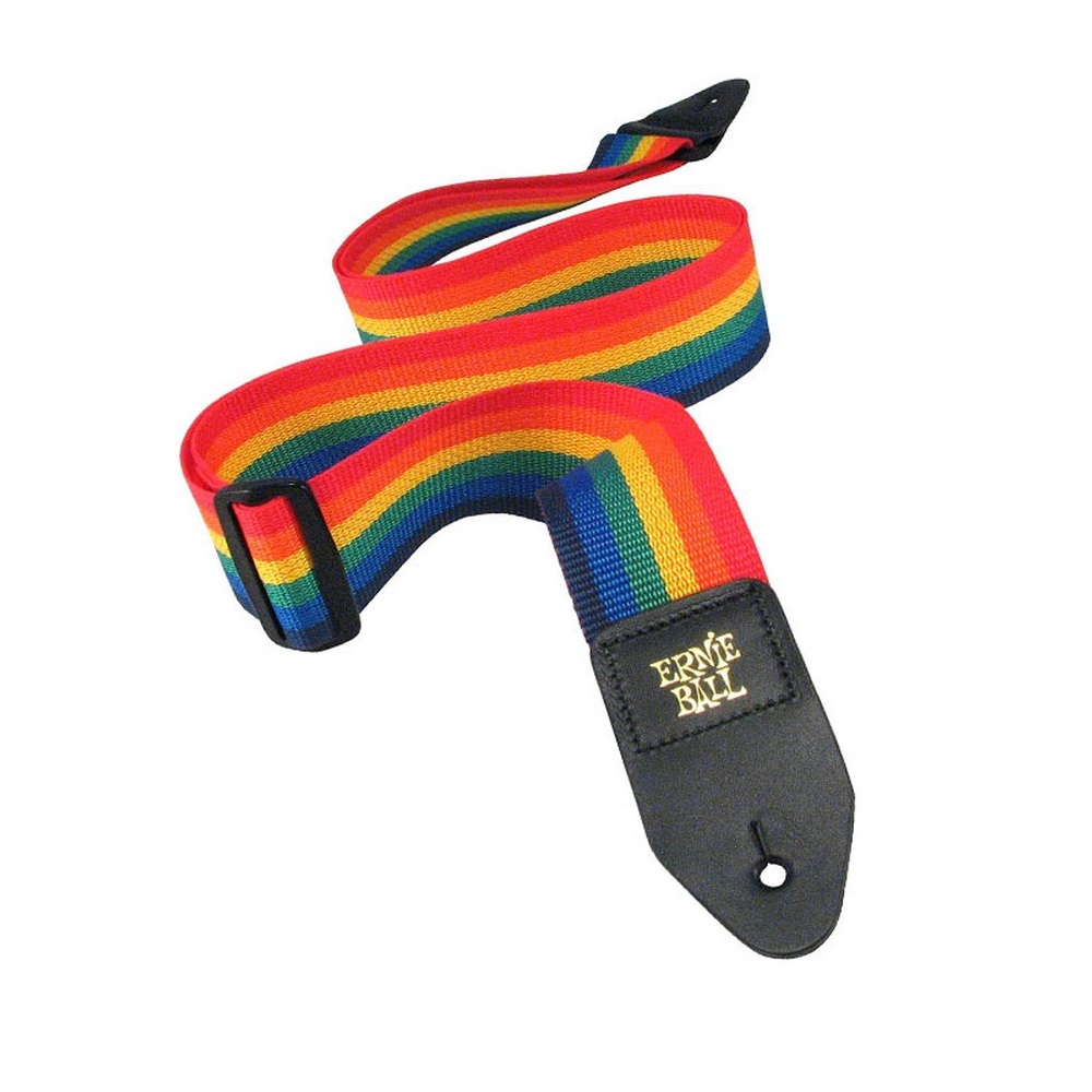 Ernie Ball 4044 Polypro Guitar Strap (Rainbow)