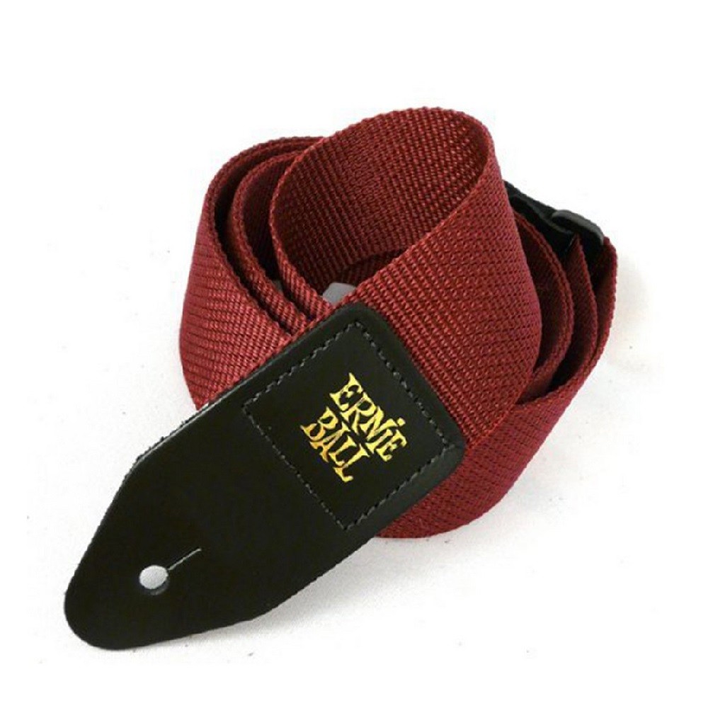 Ernie Ball 4047 Polypro Guitar Strap (Burgundy)