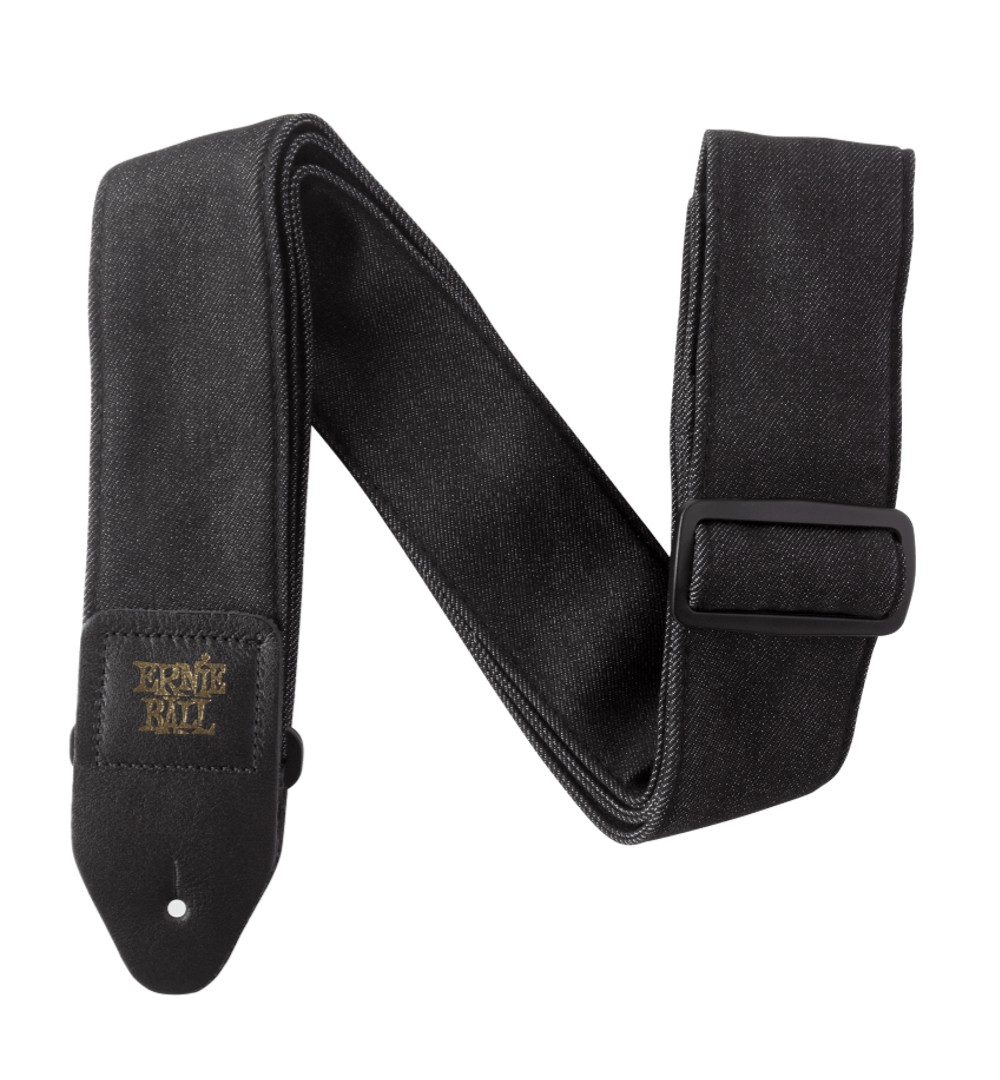 Ernie Ball 4058 Guitar Strap Black (Denim)