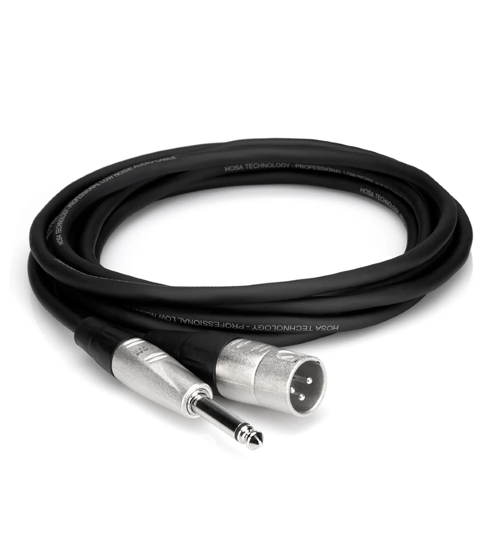 Hosa HPX-010 Pro Cable 1/4 Ts - Xlr3m 10ft
