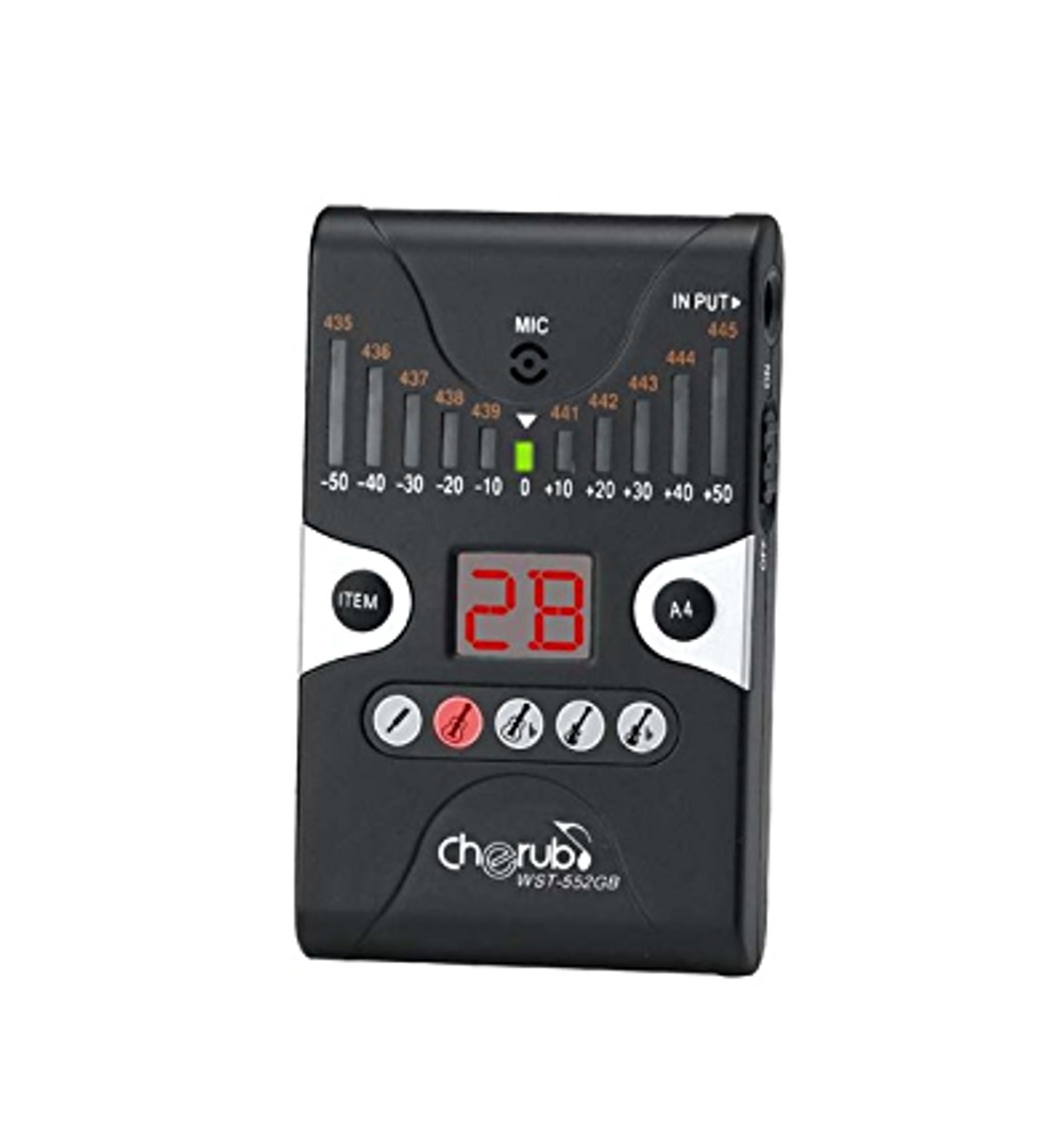 Cherub WST552GB Chromatic Guitar And Bass Tuner JB Music