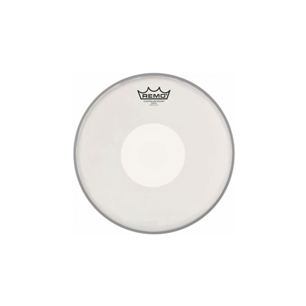Remo 14 inch Controlled Sound Clear Black Dot Drum Head (CS-0314-10)