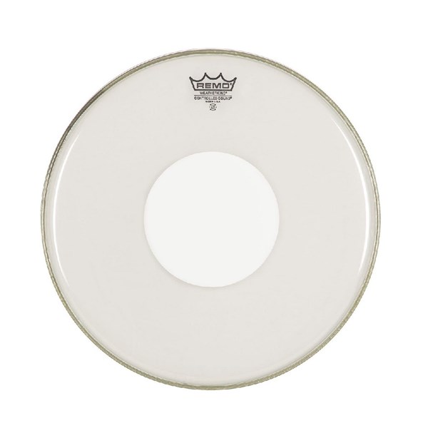 Remo 16 inch Control Sound Clear White Dot Batter Drum Head (CS-0316-00)