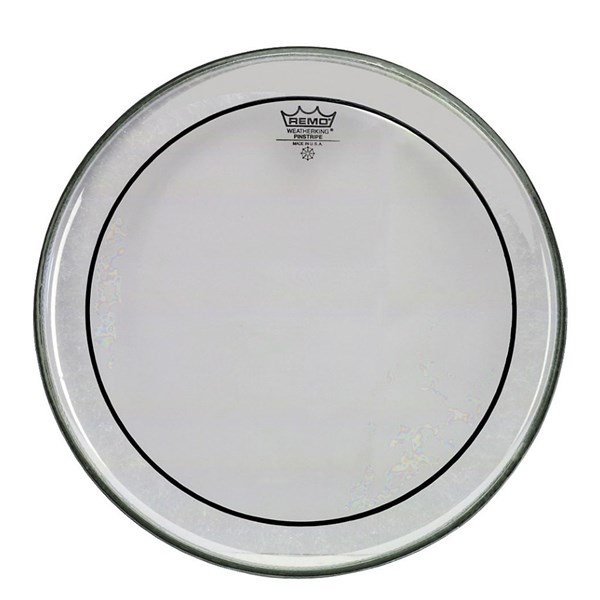 Remo 16 inch Pinstripe Clear Drum Head (PS-0316-00)