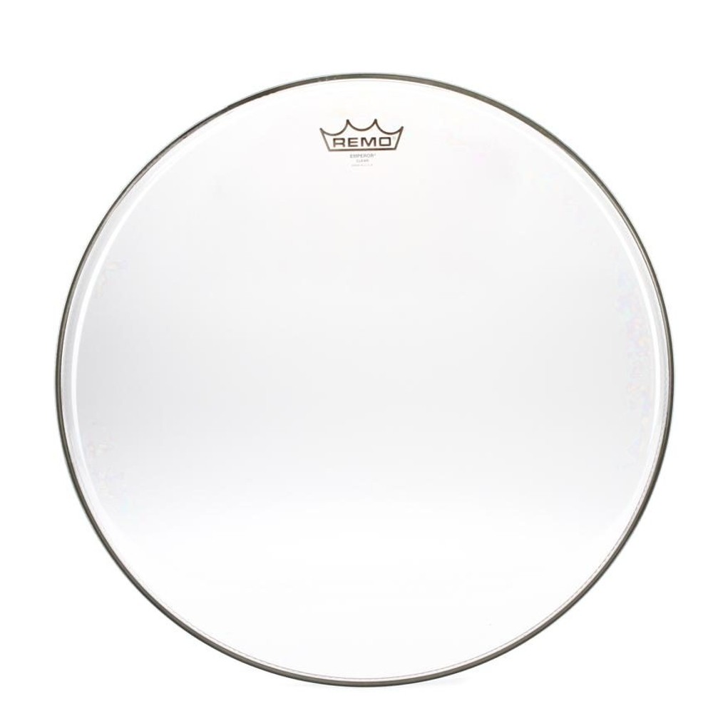 Remo 18 Inch Clear Emperor Drum Heads BE 0318 00 JB Music remo-18-inch-clear-emperor-drum-heads-be-0318-00-jb-music