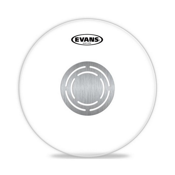 Evans Power Center 18 inch Clear Drum Head (TT18PC1)
