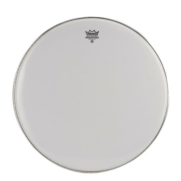 Remo Ambassador 24 inch Smooth White Bass Drum Head (BR1224-MP)