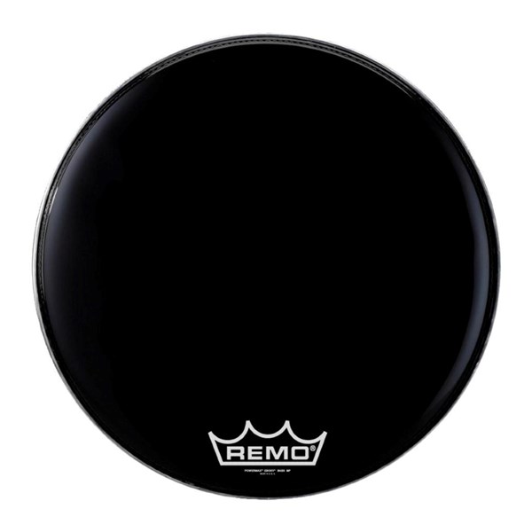 Remo Powermax 26 inch Ebony Crimplock Marching Bass Drum Head (PM-1426-MP)