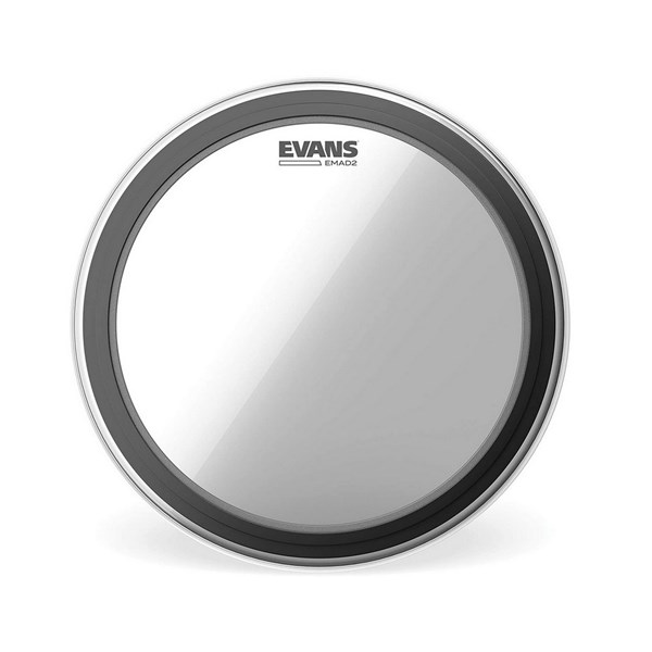 Evans EMAD2 24 inch Clear Bass Drum Head (BD24EMAD2)
