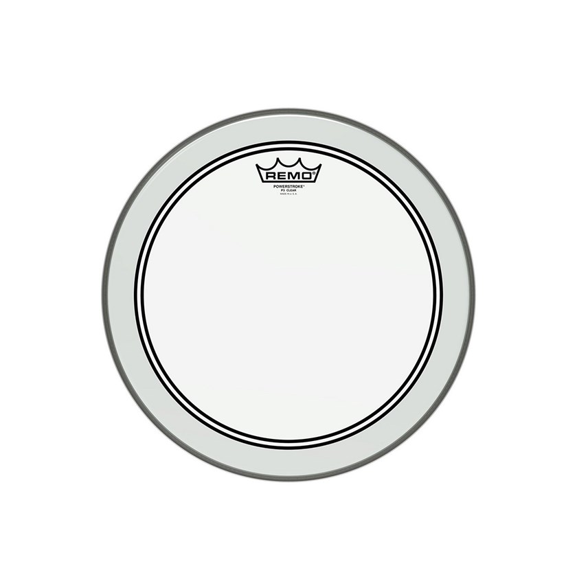 Remo Powerstroke 3 14 inch Clear Drum Head (P3-0314-BP)