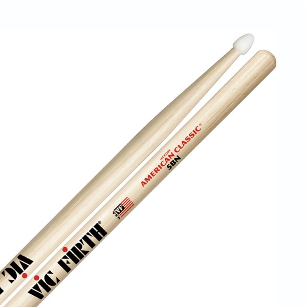 Vic Firth 5BN American Classic Nylon Tip Drum Sticks