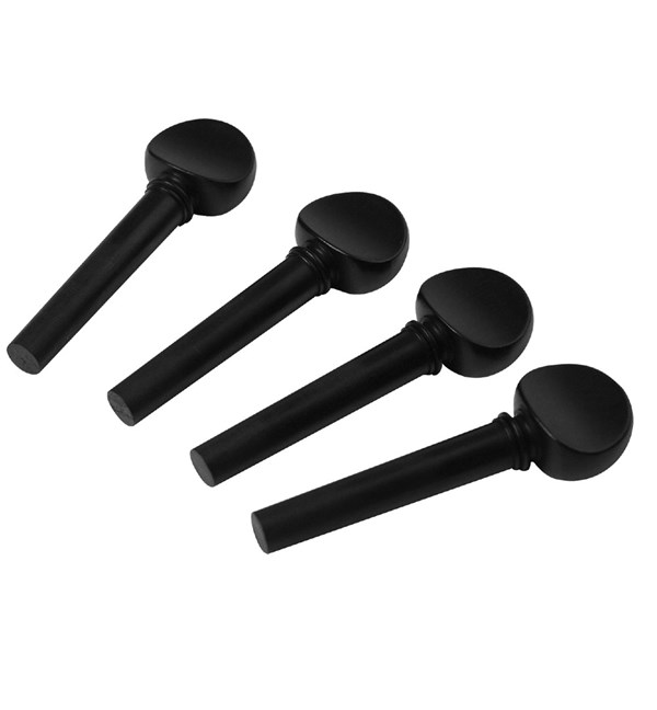 Anton Breton VP-140 Violin Tuning Pegs (Ebony) - 3/4 - Set of 4