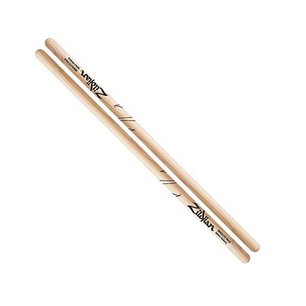 Zildjian Absolute Rock Hickory Wood Natural Drum Sticks - ARWN