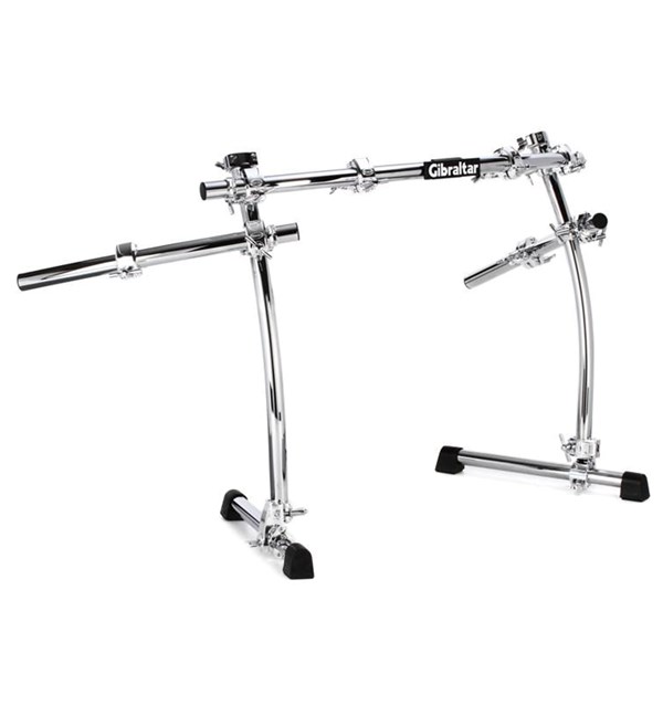 Gibraltar Chrome Series Curved Drum Rack with 2 Side Wings - GCS-400C