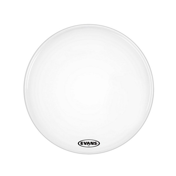 Evans 22 inch White Bass Batter Drum Head (BD22MX2W)