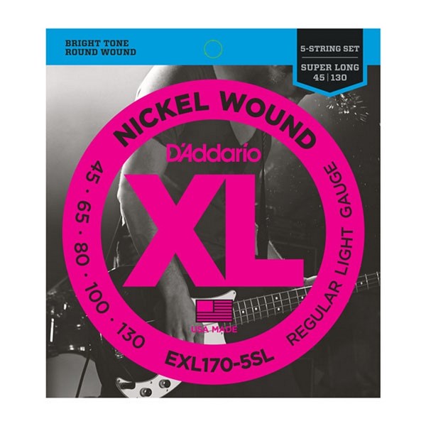 D'Addario EXL170-5SL Bass String