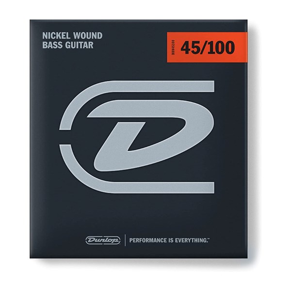 Jim Dunlop DBN45130 Nickel Wound Bass String 045-130 - 5-String Set