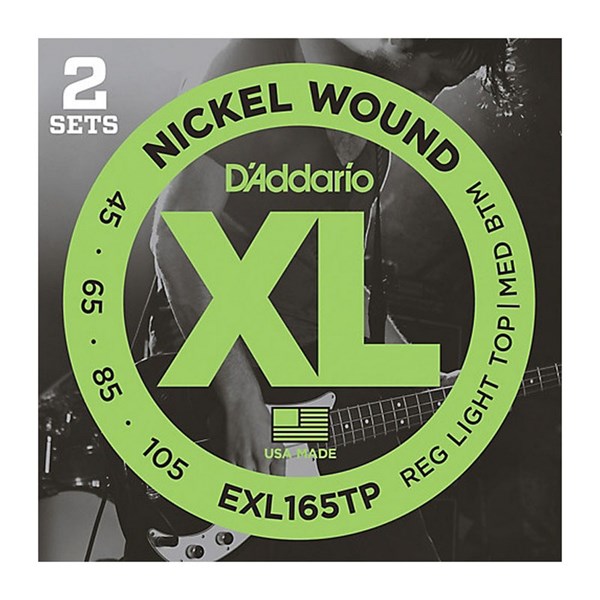 D'Addario EXL-165TP Bass Strings 2 Pack