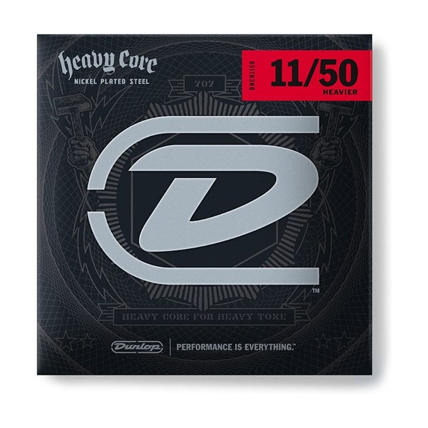 Dunlop DHCN1150 Heavy Core NPS Electric Guitar Strings