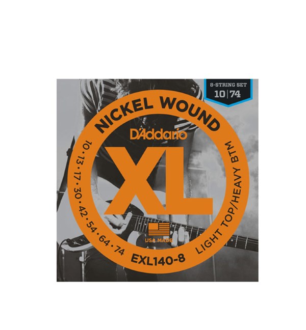 D'Addario EXL140-8 8-String Nickel Wound