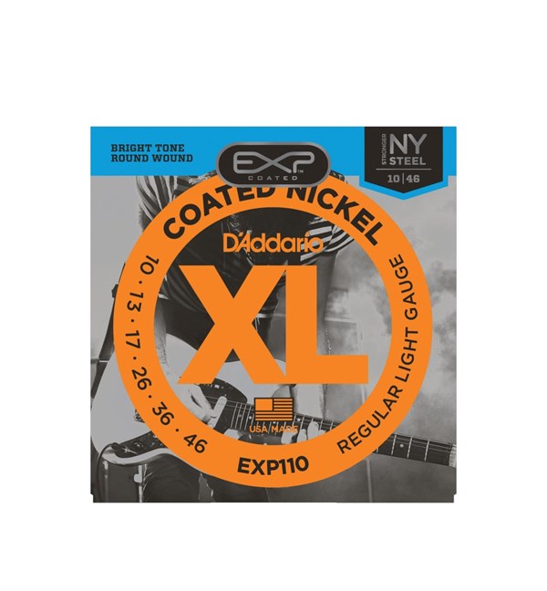 D'Addario EXP110 Coated Light 10-46 Nickel Wound