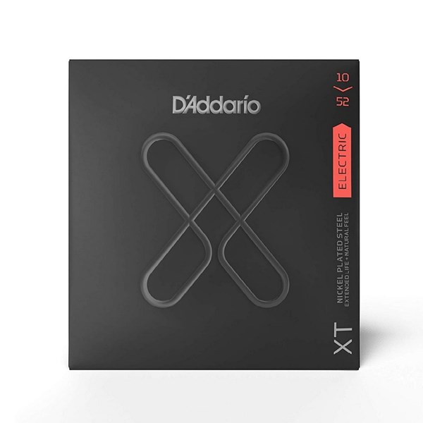 D'Addario XT Nickel Plated Steel Light Top/Heavy Bottom (10-52) Electric Guitar Strings