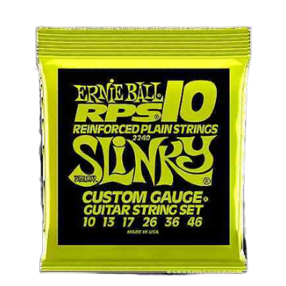 Ernie Ball Regular Slinky RPS 10 Electric Guitar Strings 10-46 2240 