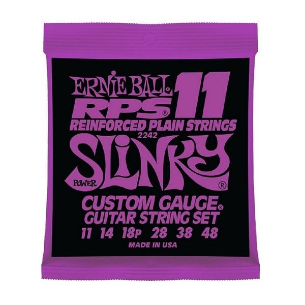 Ernie Ball 2242 RPS-11 Slinky Power Electric Guitar Strings Set (11-48)