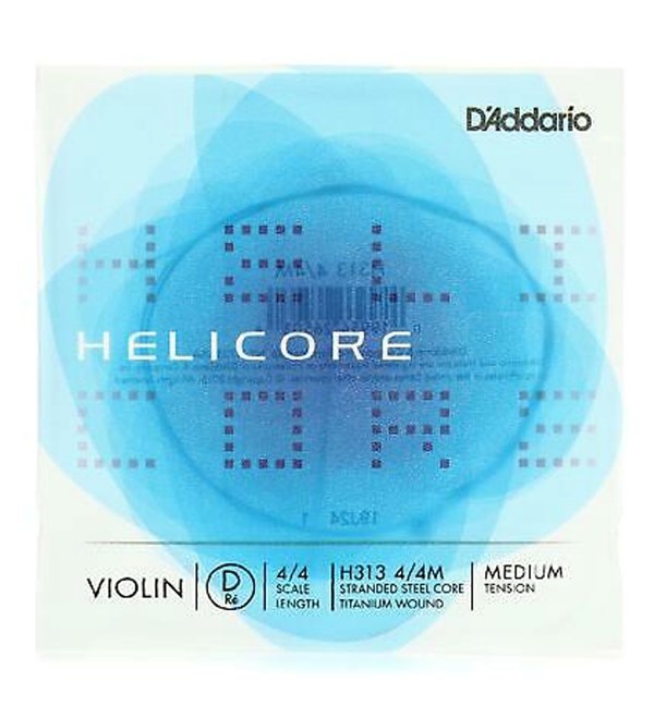 D'addario H313 Violin Helicore String D 4/4 M