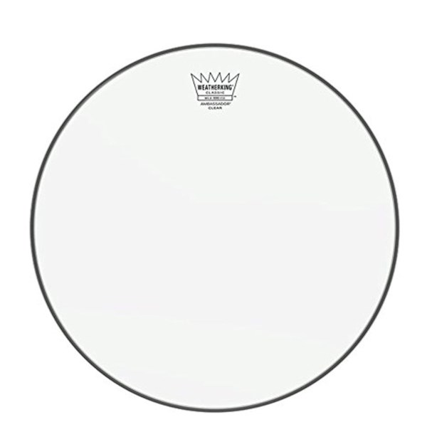 Remo 14 inch Clear Ambassador Drum Heads (BA-0314)