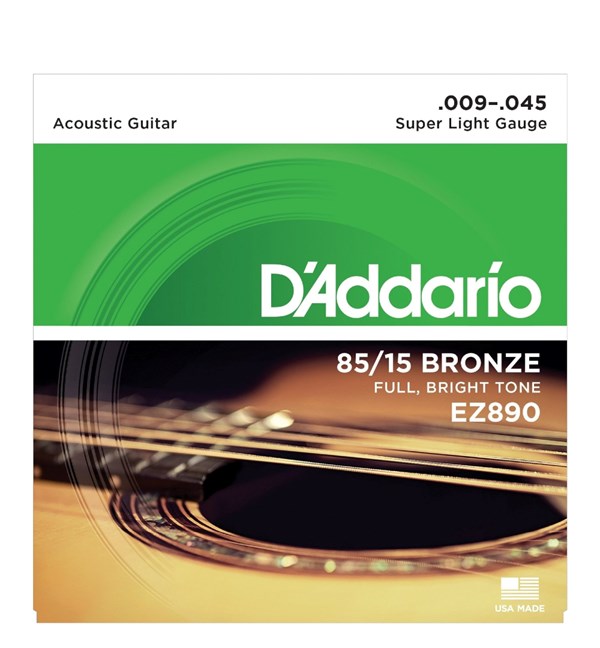 D'Addario EZ890 Great American Bronze Acoustic Guitar Strings