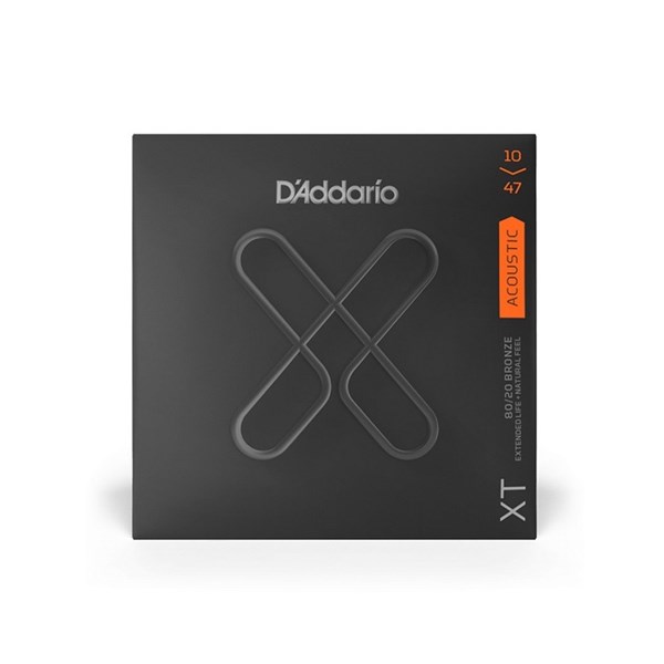 D'Addario XTABR1047 80/20 Bronze Acoustic Guitar Strings