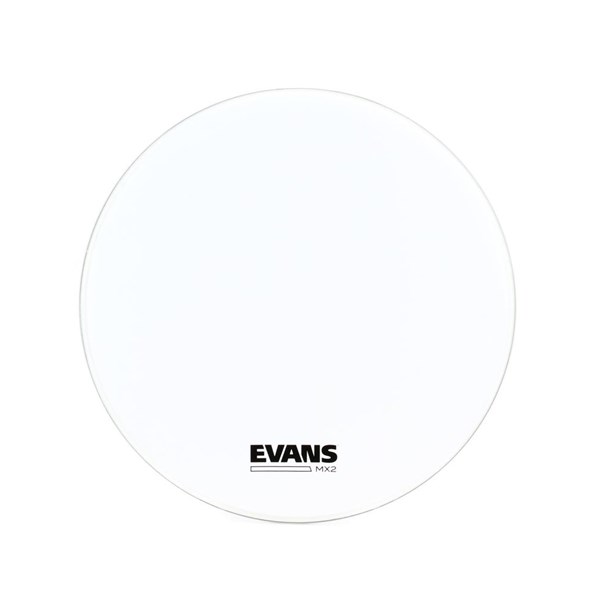 Evans MX2 14 inch White Bass Drum Head (BD24MX2W)