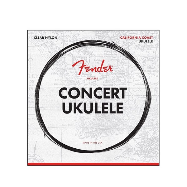 Fender California Coast Concert Ukulele Strings