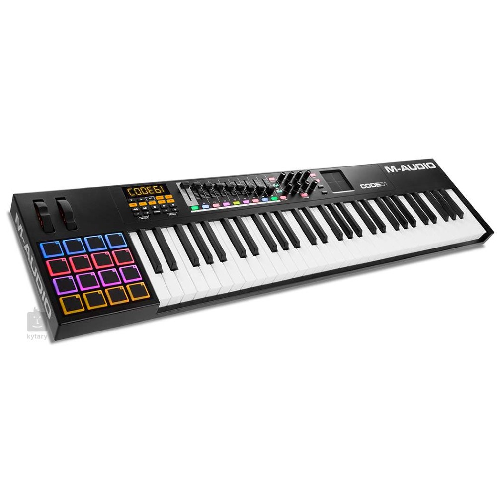 MAudio Code 61 USB MIDI Keyboard Controller (Black) JB Music