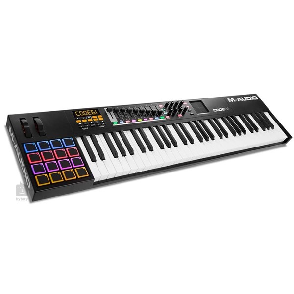 M-Audio Code 61 USB MIDI Keyboard Controller (Black)