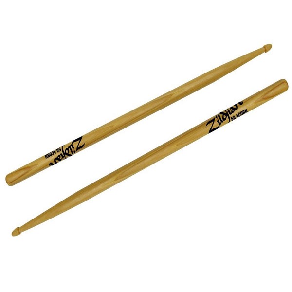 Zildjian Acorn Tip Wood Drum Sticks - 5ACW