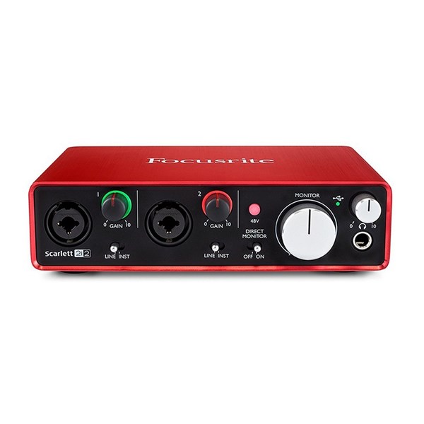 Focusrite Scarlett 2i2 2nd Gen USB Audio Interface