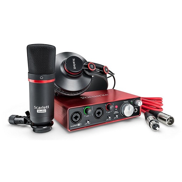 Focusrite Scarlett 2i2 Studio Pack 2nd Gen