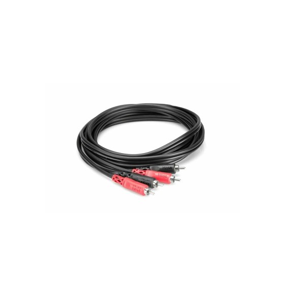 Hosa CRA-202  Dual Cable RCA 6.6 ft.