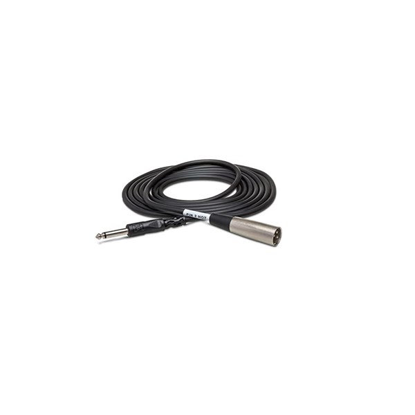 Hosa PXM-105  TS- XLR3M Cable 1/4 inch5 ft.