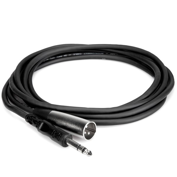 Hosa STX-110M TS-XLRM Cable 1/4 inch  10 ft.