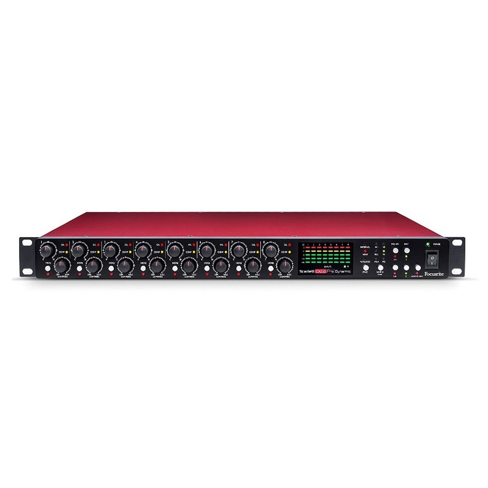 Focusrite Scarlett OctoPre Dynamic Preamp JB Music