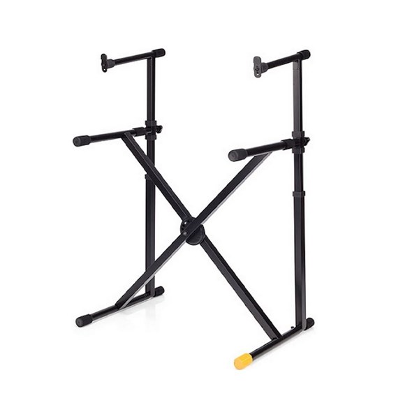 Hercules KS230B Black Double Keyboard Stand