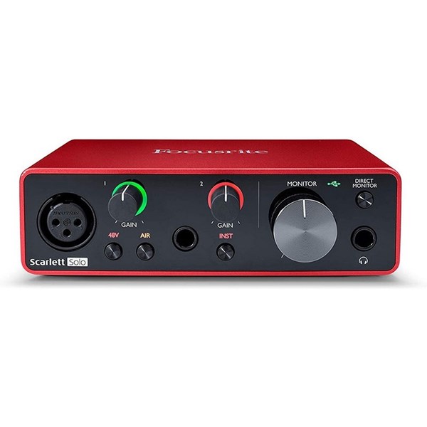 Focusrite Scarlett Solo 3rd Gen USB Audio Interface