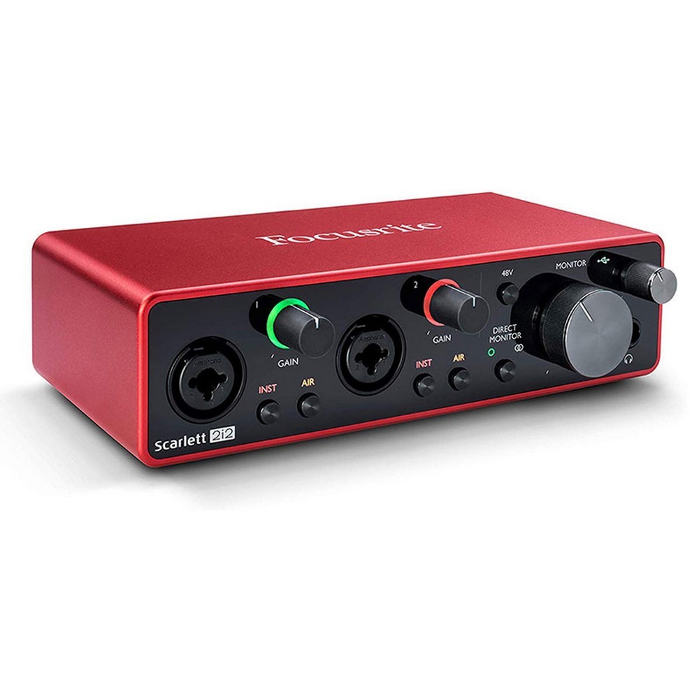 Focusrite Scarlett 2i2 3rd Gen USB Audio Interface - JB Music